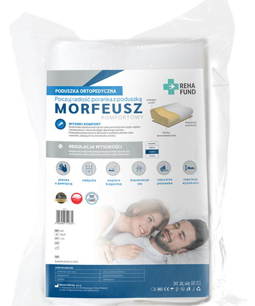 Poduszka ortopedyczna Morfeusz Komfortowy